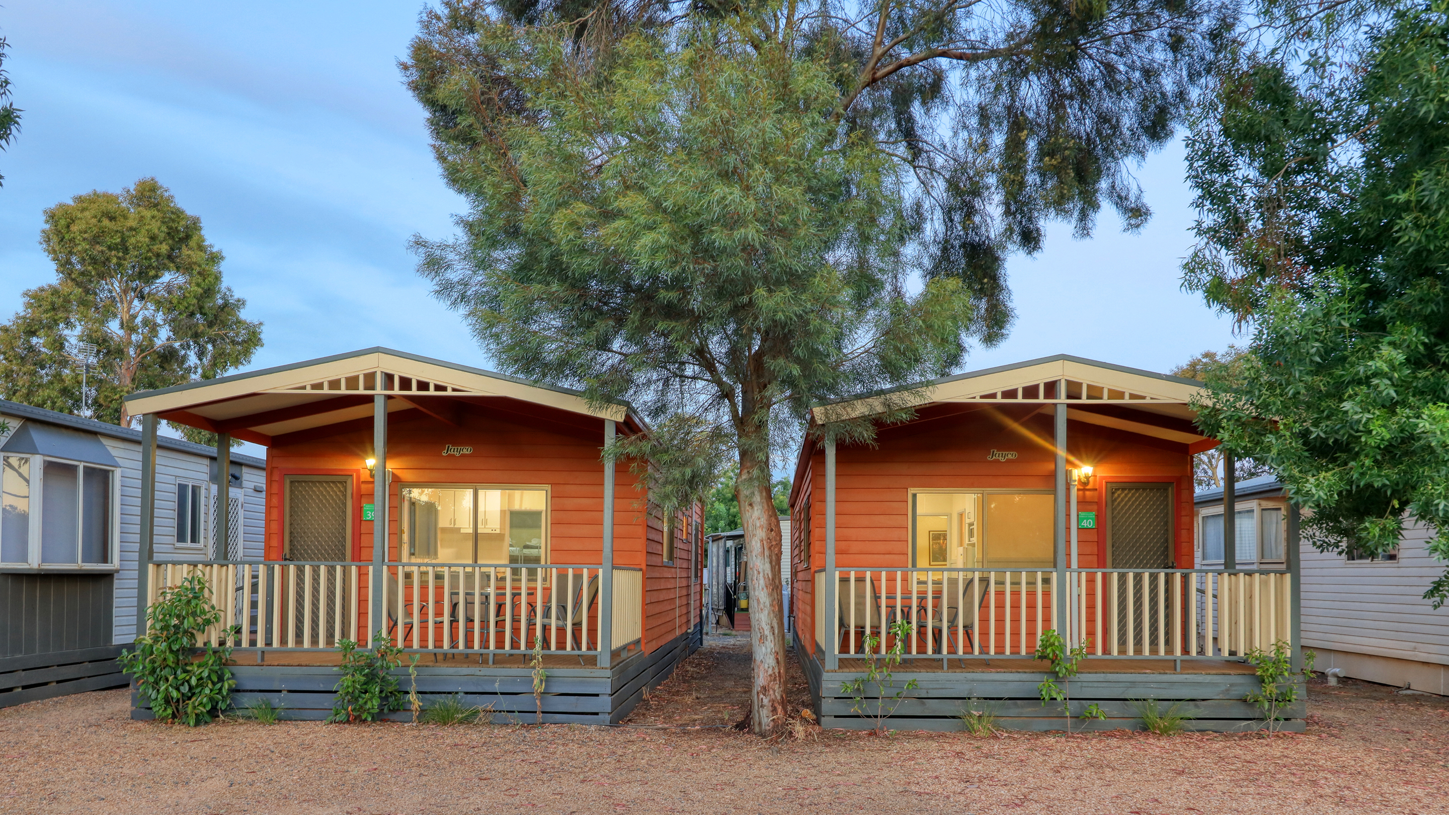 Yarrawonga Riverlands Tourist Park Basic Cabins
